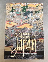 Modern History Of Japan From Tokugawa Times To The Present Andrew Gordon