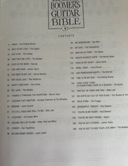 BABY BOOMER’S GUITAR BIBLE music book, guitar tabs for 35 classic songs