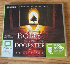 Audio Book A J Mackenzie The Body on the Doorstep on 1 x mp3 CD read Ric Jerrom