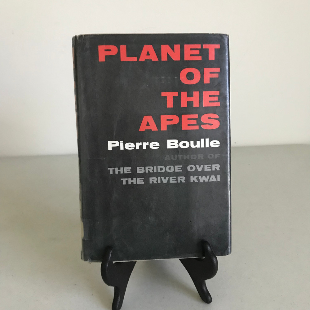 Planet of the Apes Pierre Boulle 1963 Vanguard Press HC Ex-Library DJ