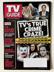 TRUE CRIME CRAZE March 15 2021 TV GUIDE MAGAZINE Zoey’s Extraordinary Playlist