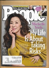 People Magazine Michelle Yeoh “My Life” March 13 2023 Complete Magazine