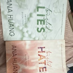 Ana Huang Twisted Series Complete 4 Book Paperback Set: Love Games Hate Lies