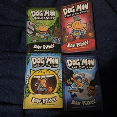 Dog Man Series DAV Pilkey Hardcover Books