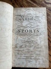 Daniel, Rev. William B. Rural Sports Vol 1. 1812 Edition: Mammals, Stags, Hares