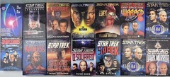 Star Trek & Star Trek The Next Generation Hardcover Books Lot Of 14