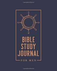BIBLE STUDY JOURNAL FOR MEN: 8″X10″ (20CM X 25.4CM) By Inspired To Grace **NEW**