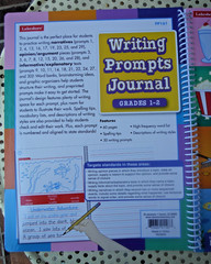 Writing Prompts Journal for 1st & 2nd Grades 60 Pages Spiral Bound *New*