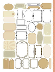Junk Journal Cutouts: Vintage Designs: From Botanicals to Travel, 350+ Timeless