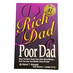 Rich Dad Poor Dad Robert Kiyosaki Paperback Personal Finance Money Guide Book