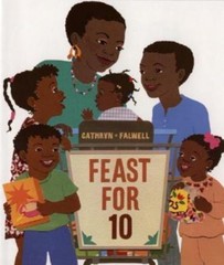 Feast for 10: A Classic Counting Book About Fami- 0395720818, Falwell, paperback