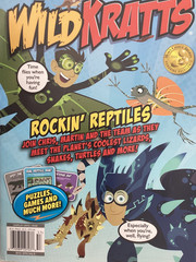 Wild Kratts Magazine Dec 2025 Rockin’ Reptiles magazine activity book