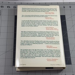 The Closing of The American Mind by Allan Bloom (Hardcover) (1987)