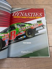 Dynasties Legendary Families of Stock Car Racing Frank Moriarty 2002 MetroBooks