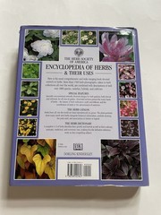 The Herb Society of America Encyclopedia of Herbs & Their Uses HC DJ Deni Bown