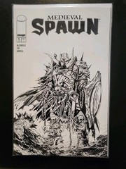 MEDIEVAL SPAWN #1 – MCFARLANE BLACK & WHITE VARIANT – IMAGE