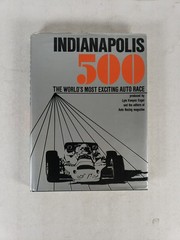 Indianapolis 500 The Worlds Most Exciting Auto Race By Lyle Engel (1970 1st Ed.)