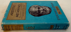 ARISTOTLE’S METAPHYSICS Aristotle HC Everyman’s Library philosophy