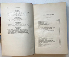 Lot 2 books 1910-15 stories, travel in Europe w/photos, Mediterranean Borderland