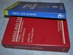 MAINLAND CHINA/CHINA & EUROPE IN 20TH CENTURY (2) by Yu-Ming Shaw 1986 SC J024