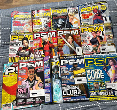 PSM PlayStation Magazine Lot Of 13 from 2002 – FREE SHIPPING