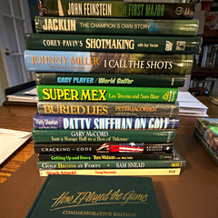 12 Autographed Golf Books. Byron Nelson, Sam Snead, Tom Watson, PLEASE READ!