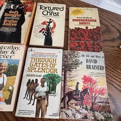 Lot of 10 Christian Biography Paperback Books Men & Women Of Faith Vintage