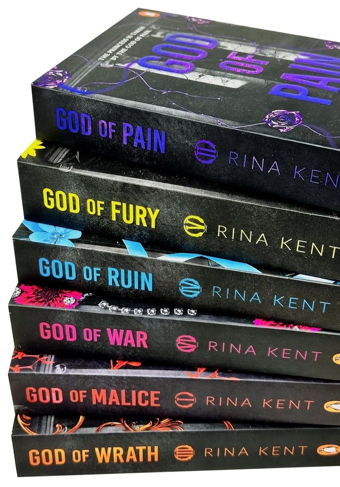 Legacy of Gods Series Collection 6 Books Set Rina Kent Dark Romance Paperback