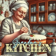 Monsoon Publishing Grandma�s Kitchen Coloring Book for Adults (Paperback)