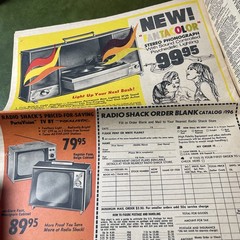 1970 RADIO SHACK Catalog Sales Paper ~ 40 Pages Of Vintage HiFi Electronics