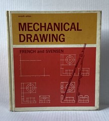 Mechanical Drawing Book by French and Svensen, 7th Edition – 1957