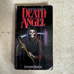Death Angel By Robert Black Vintage 80s Paperback Horror 1st Print