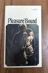 1969 Grove Press PLEASURE BOUND Zebra Books Z-1056 1st Printing W/ Rare Insert