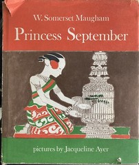 Princess September by W. Somerset Maugham HC/DJ 1969 1st edition Jacqyeline Ayer