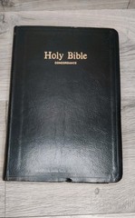 Holy Bible Concordance Red Letter Edition KJV Word Aflame Press 1973 Red Letter
