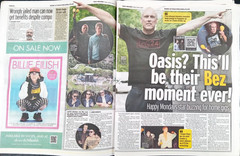 Bez The Happy Mondays Oasis The Kinks Etham Article Daily Record July 11 2025