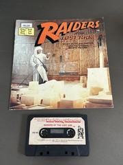 Raiders Of The Lost Ark 24 Page Read-Along Book & Cassette Tape Lucas Film