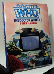 Doctor Who File by Peter Haining -1986 – signed by Terry Nation & Anthony Ainley