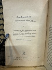 VTG copy Great Expectations by Charles Dickens 1959 PB/ Free Ship-classic read