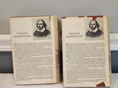 The Complete Works of William Shakespeare Vol 1-2 Nelson Doubleday Inc HBDJ Bce