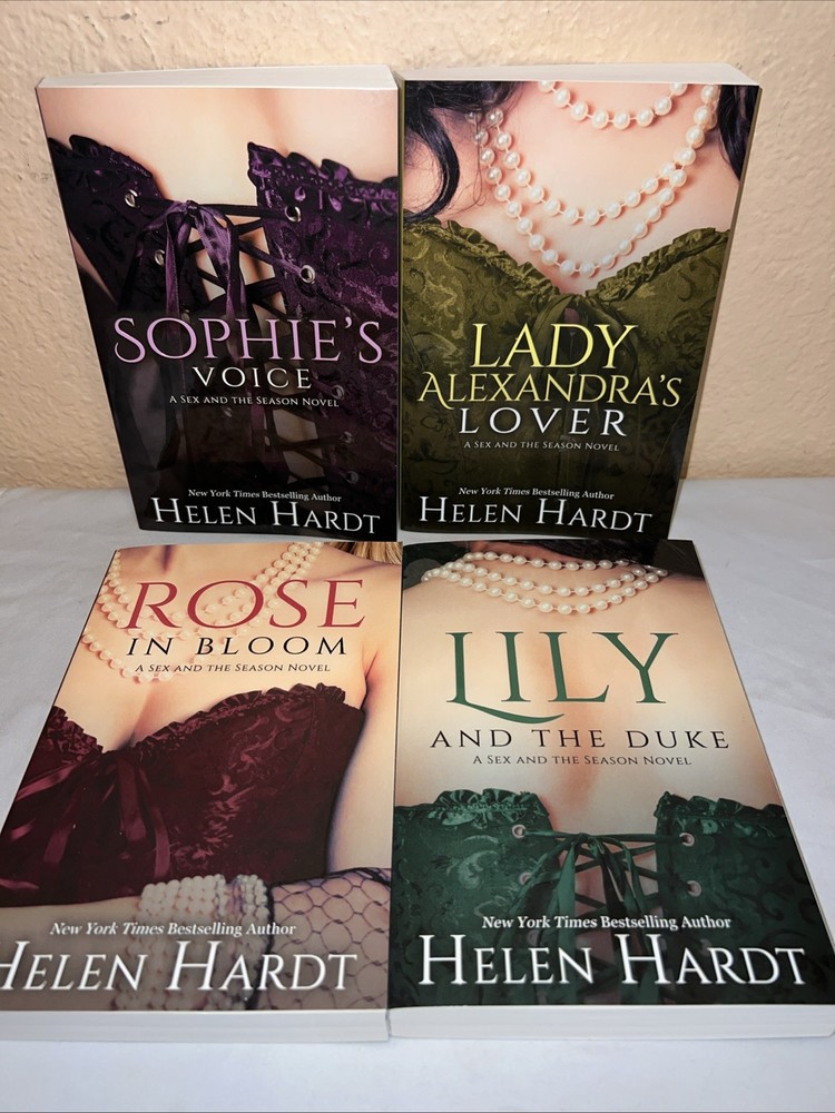 Complete Set Series – Lot of 4 Sex and the Season books by Helen Hardt Lily Duke