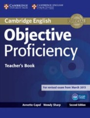 Objective Proficiency Teacher’s Book, Capel, Annette,Sharp, Wendy, Very Good Boo