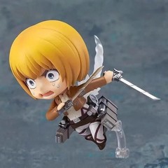 3.9″/10cm Anime Game Attack On Titan Armin Arlert PVC Figure Statue Doll Toys