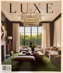 Luxe Interiors & Design Magazine January February 2026 Los Angeles Gold List NEW
