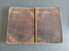 Antique Hymnal And Common Prayer Books 1888 1886 T.Nelson Guilded Pages