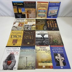 16 Spanish Christian Bible Charts B&H Espanol El Templo Cronologia Biblica Lot