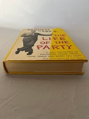 The Life of the Party Bennett Cerf 1956 Illustrated Anecdotes Doubleday HC