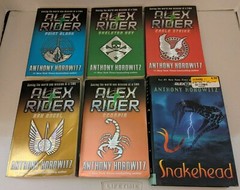 Lot Of 6 Alex Rider Series Books by Anthony Horowitz Paperback Books