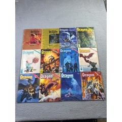 VTG 80s-90s Dragon Magazines AD&D Lot 12 Issues 111-176 Best of Vol 3&5 1983-86