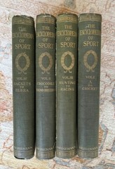Encyclopedia of Sport & Games In 4 Volumes – Earl of Suffolk-1st Edition- 1912